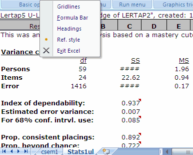 Stats1ul report display problem.